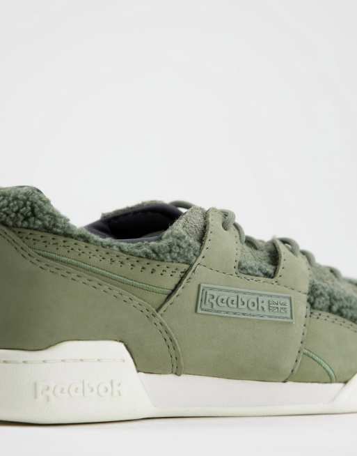 Reebok workout plus store womens green