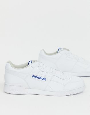 Reebok Workout Plus trainers in white 