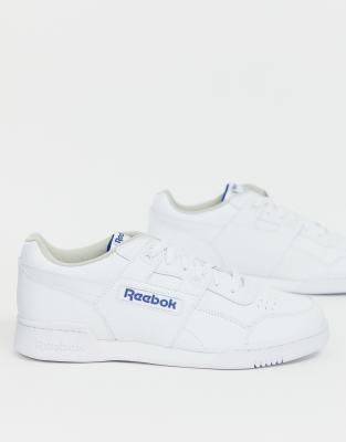 Reebok Workout Plus trainers in white 