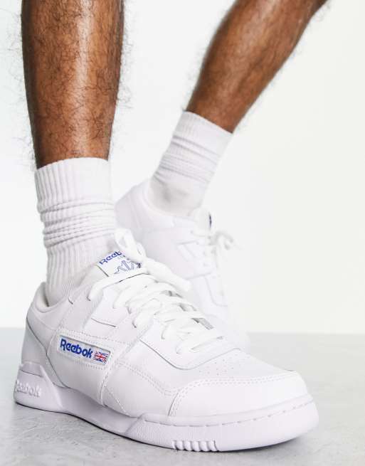 Reebok workout on sale low white