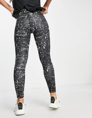 Marble Print Workout Leggings
