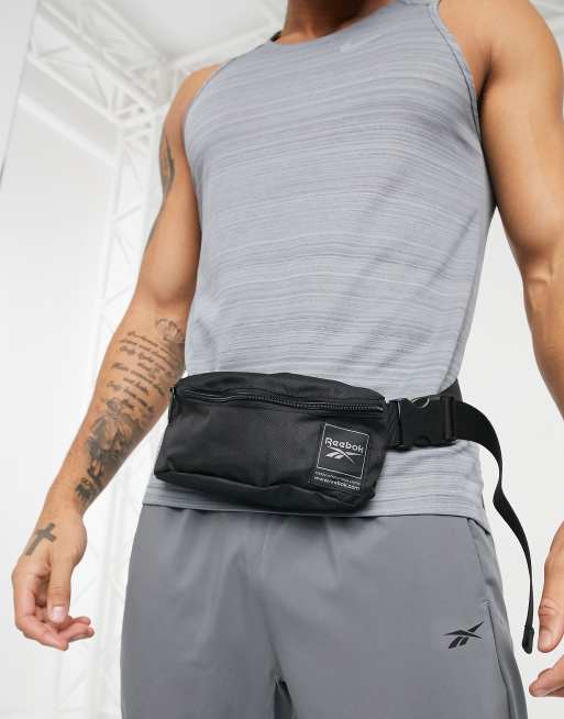 Reebok Workout Ready waist bag in black