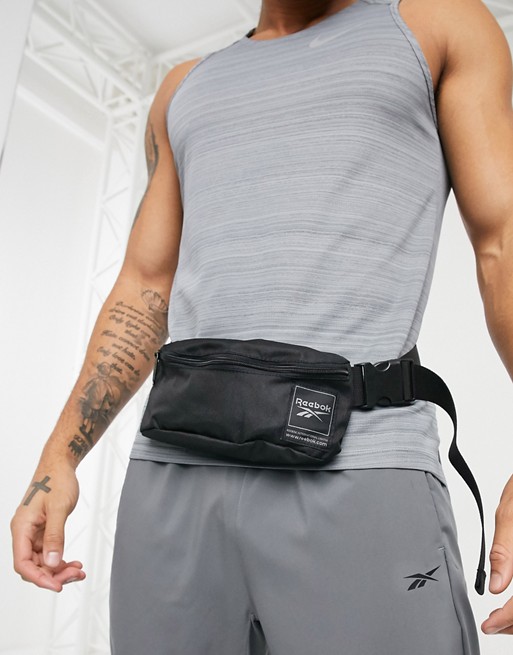 Reebok workout ready waist bag in black