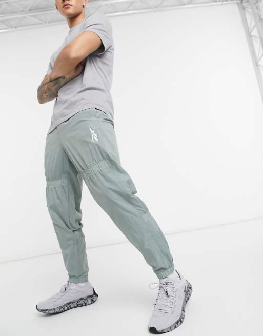 reebok woven track pants