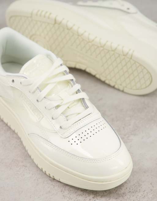 Reebok x Cardi B - Cardi Coated Club C Double - Sneakers in drie tinten wit, 3 van 4