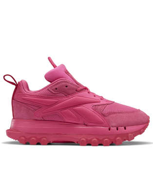 Reebok Toddler Girls Cardi B Classic Leather V2 Casual Sneakers From Finish Line In Pink