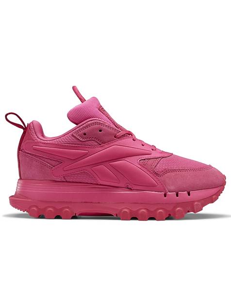 Reebok x Cardi B Classic Leather sneakers in hot pink