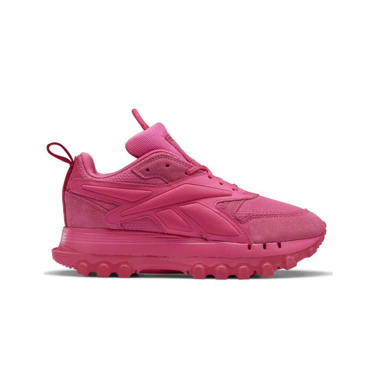 x Cardi B Leather sneakers in hot pink | ASOS