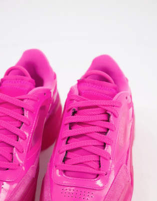 hot pink cardi b reebok