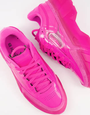 cardi b tennis shoes pink