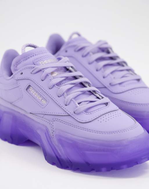 Purple reebok sales trainers