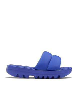 Reebok Cardi B Slide Sandals In Neutral