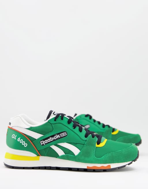 Krijgsgevangene Gezond eten Worden Reebok x Keith Haring GL6000 - Sneakers in groen | ASOS