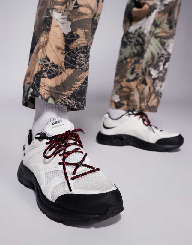 【PLパッチ付き】ジェラード ＃８ リバプール ０４／０５（H）Reebok Reebok x Obey Premier Road Plus VI sneakers in white | ASOS
