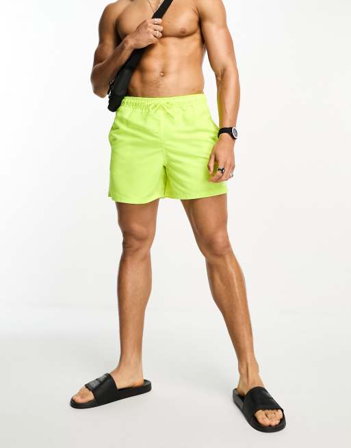 Reebok Yale swim short in | ASOS yellow