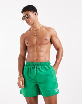 Reebok Yale swim shorts in green - view 1