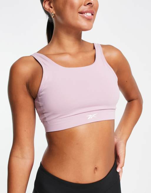 adidas - Yoga Studio - Brassière de sport à maintien léger - Gris