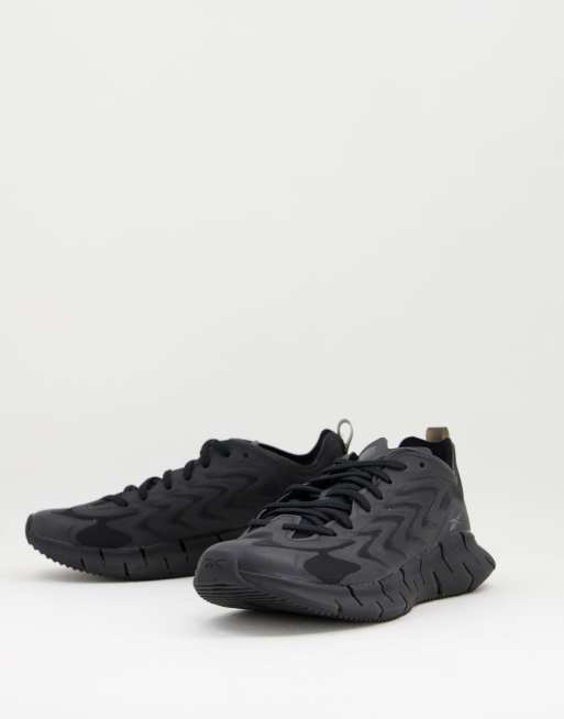 Reebok zig best sale kinetica black