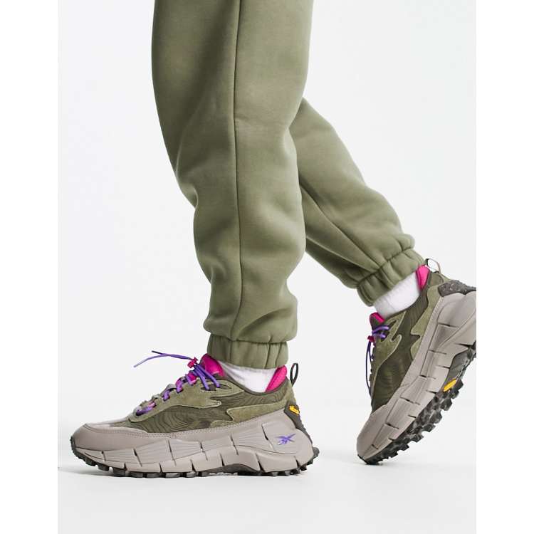 Reebok – Zig Kinetica 2.5 Edge – Sneaker in Grün | ASOS