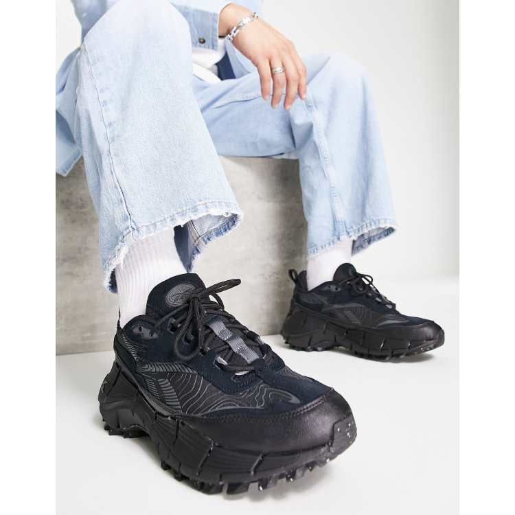 Black reebok zigs online