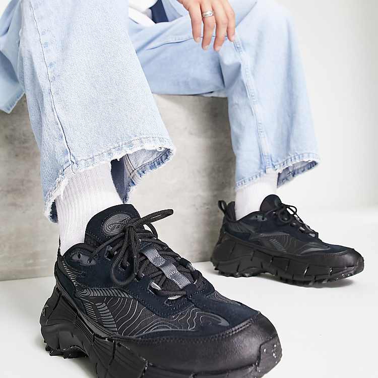 Reebok Zig Kinetica 2.5 Edge sneakers in black | ASOS Reebok Zig Kinetica 2.5 Edge sneakers in black | ASOS