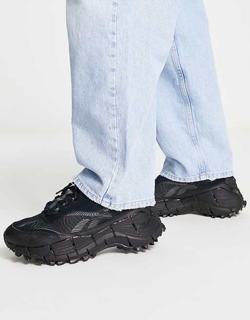 Reebok Zig Kinetica 2.5 Edge sneakers in black | ASOS Reebok Zig Kinetica 2.5 Edge sneakers in black | ASOS