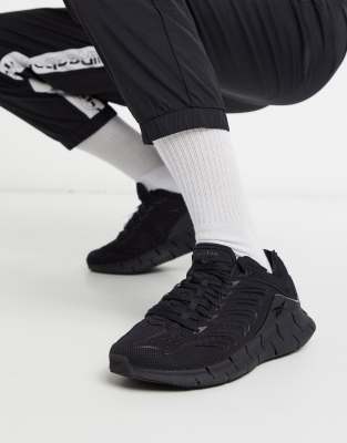 all black reebok zigs