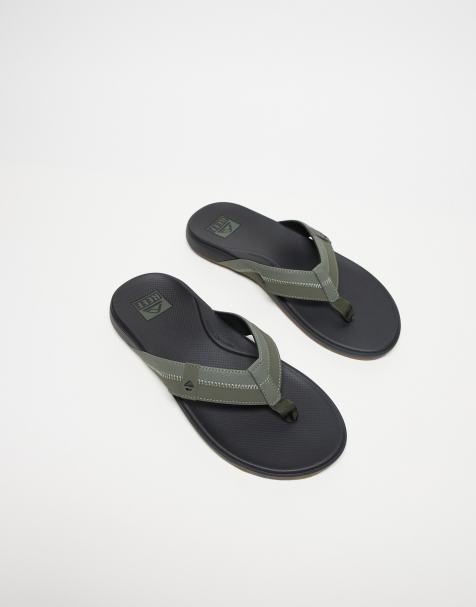Reef Cushion Phantom 2.0 flip flops in khaki - view 1