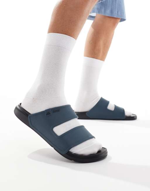 Reef - Oasis - Sandalen met dubbele band in marineblauw