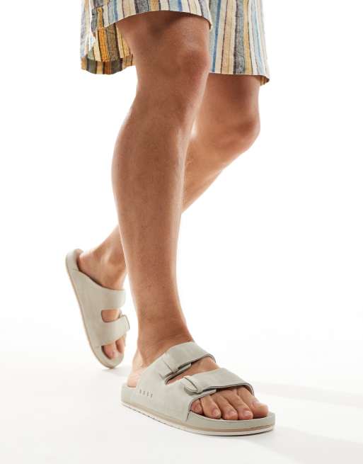 Reef - Ojai - Sandales en daim avec double bride - Taupe
