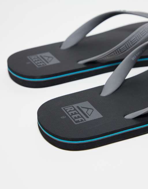 Reef Seaside flip flops in grey