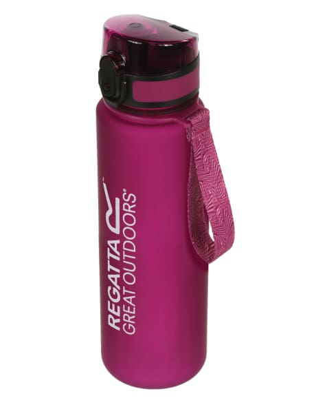 Regatta – 0,6-Liter-Trinkflasche aus Tritan mit Klappdeckel in Rosa - view 1