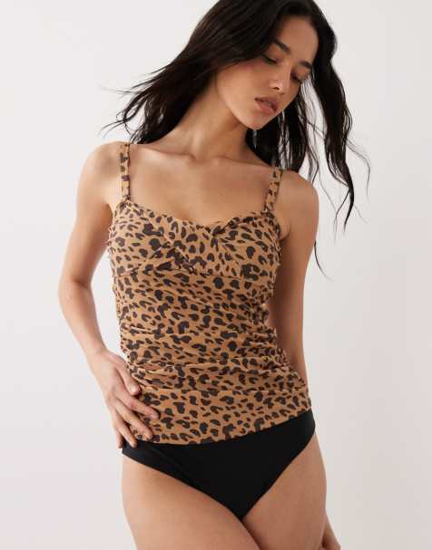 Regatta Aceana tankini iii in abstract leopard spot - view 1
