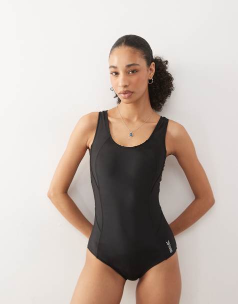 Regatta active swimsuit in black - view 1