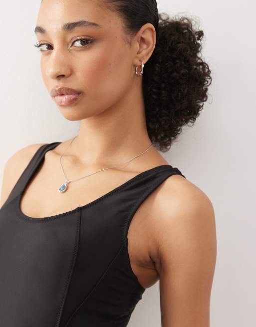 Regatta active swimsuit in black, 4 of 4