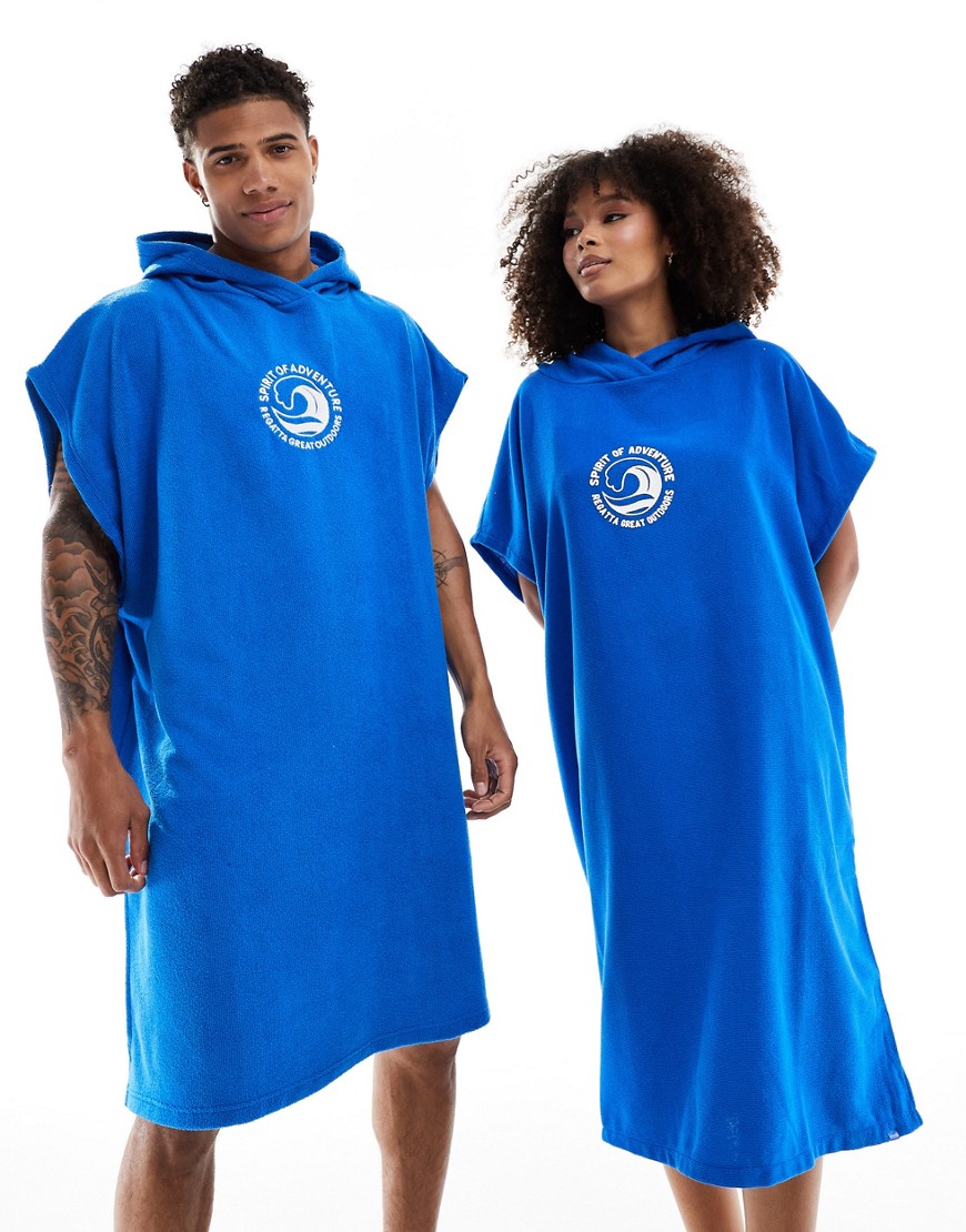 Regatta Adult towel robe in oxford blue