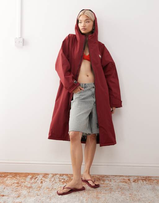 Regatta Adult waterproof changing robe in burgundy, 4 of 4