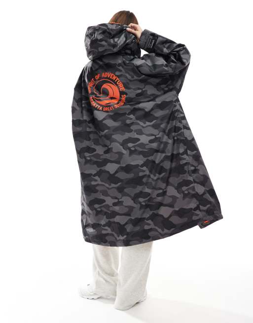 Regatta Adult waterproof Rainwear robe in grey, 4 of 4