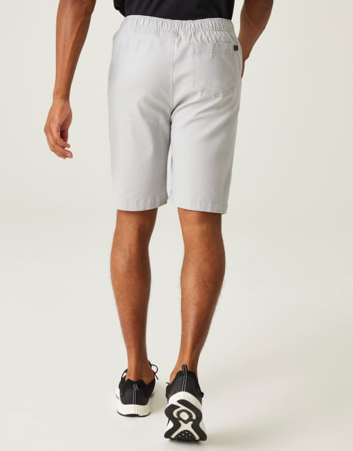 Regatta - Aldan - Comfortabele casual chinoshort in zilvergrijs, 4 van 4