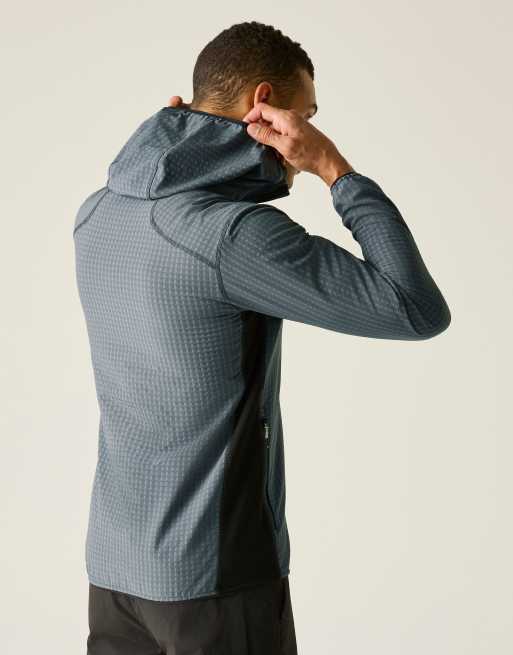 Regatta - Alven - Hiking - Fleece in stormgrijs en zwart, 3 van 4
