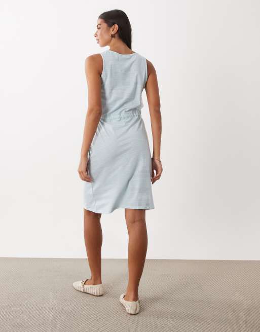 Regatta Amorie lightweight dress in skyway white wavy stripe, 4 of 4