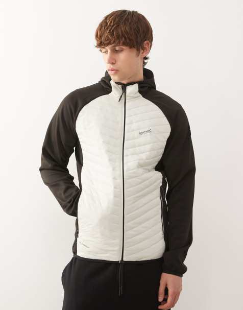 Regatta Andreson hybrid jacket in beige - view 1