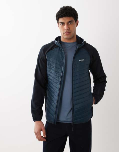 Regatta Andreson hybrid quilted jacket in night sky navy - view 1