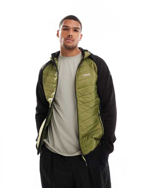 Regatta Andreson viii hybrid jacket in nephrite green/black