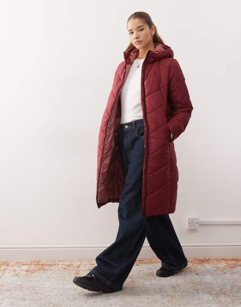 Regatta Anita padded jacket in red - view 1