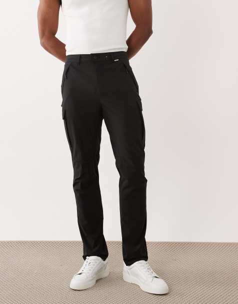 Regatta Anti-insect summer questra cargo trousers in black - view 1