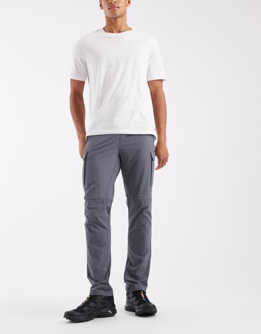 Regatta Anti-insect summer questra cargo trousers in dark storm, 3 of 5