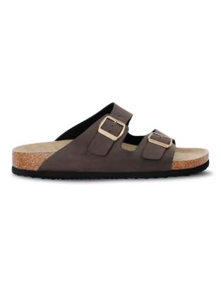  Asby double strap sandals in peat