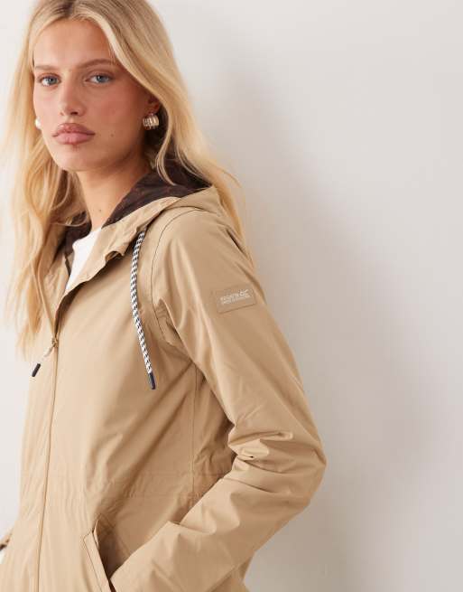 Regatta Bayletta hooded jacket in barleycorn dark leopard, 3 of 4