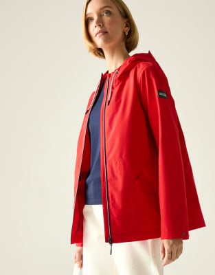 Regatta - Bayletta - Jacke in High Risk-Rot mit Kapuze